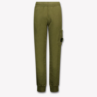 Stone Island Kids Boys  Pants Army