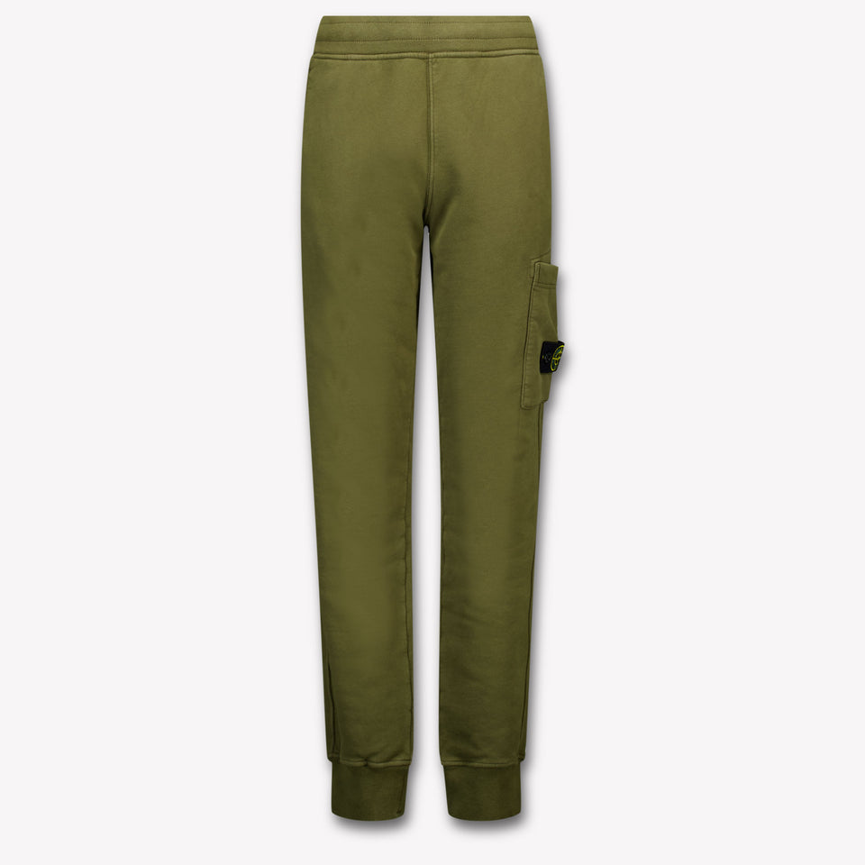 Stone Island Kinder Jongens Broek In Army
