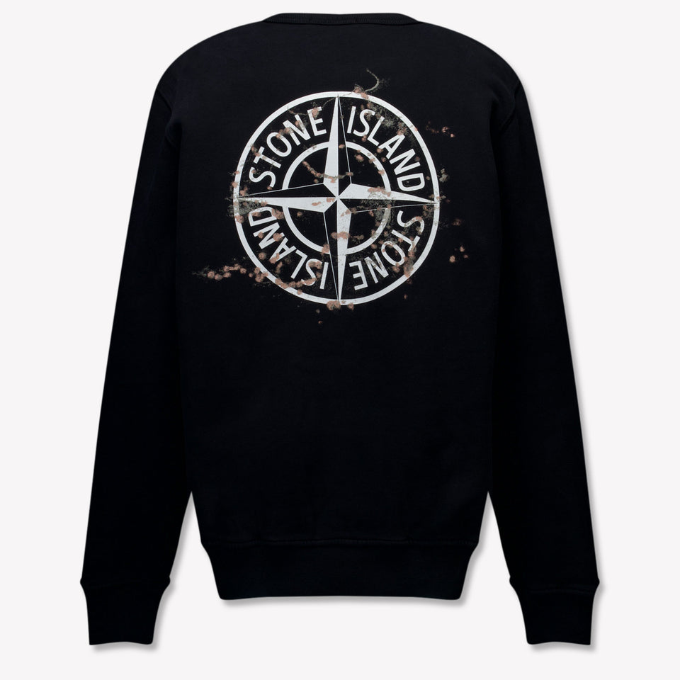 Stone Island Children's boys sweater in Black