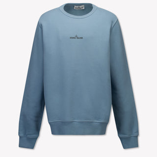 Stone Island Children's boys sweater in Light Blue