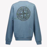 Stone Island Kids Boys Sweater  Light Blue