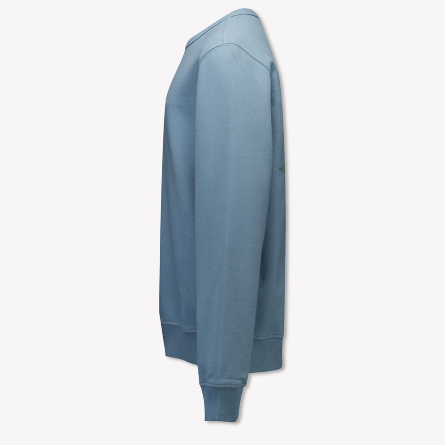 Stone Island Kids Boys Sweater  Light Blue