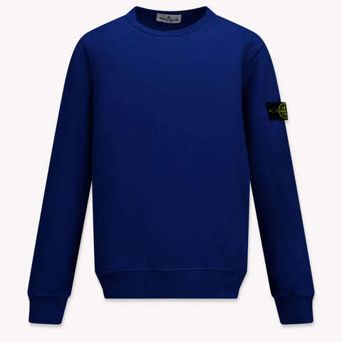 Stone Island Kinder Jongens Trui In Blauw