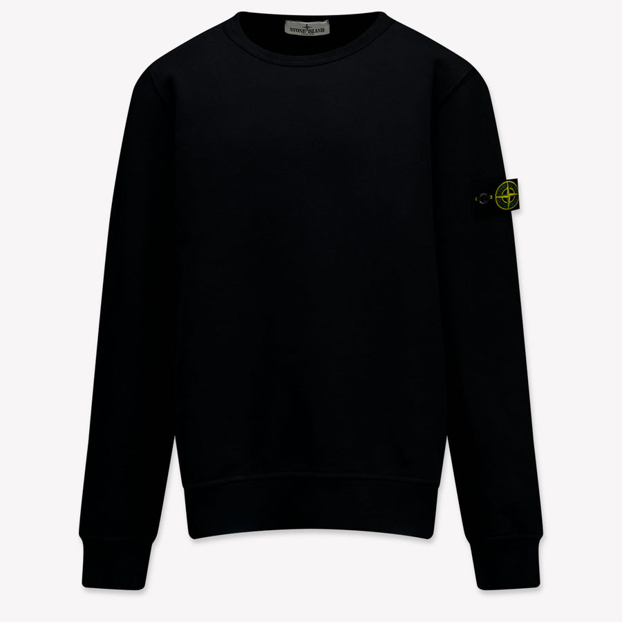 Stone Island Boys Sweater in Black