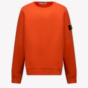 Stone Island Kids Boys Sweater  Red