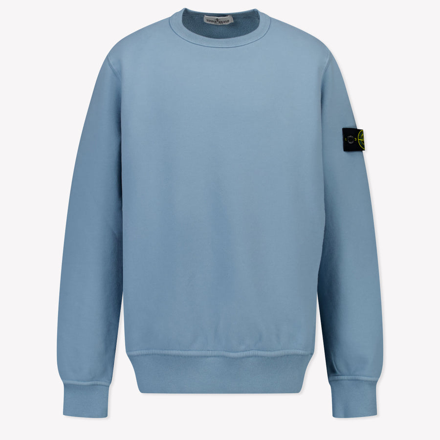 Stone Island Boys Sweater in Light Blue