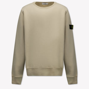 Stone Island Kids Boys Sweater  Sand