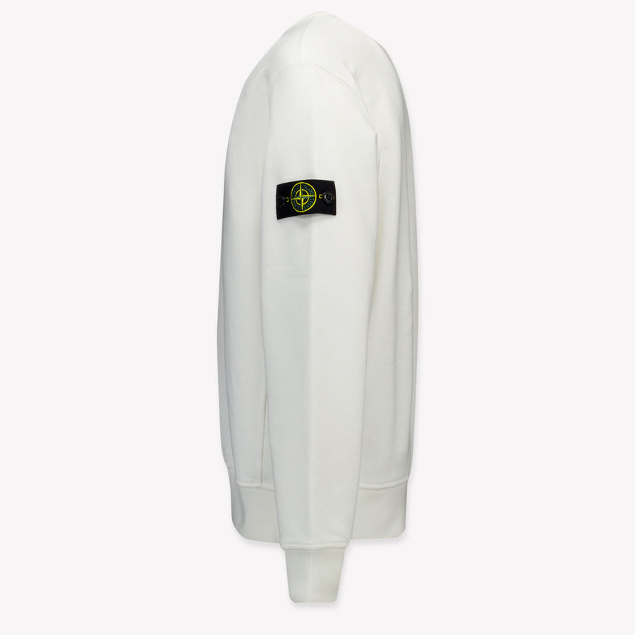 Stone Island Kids Boys Sweater  Offwhite