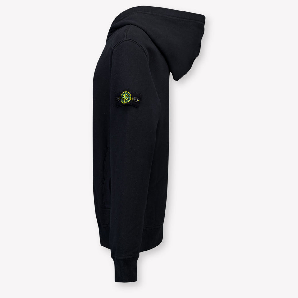 Stone Island Kids Boys Sweater  Black