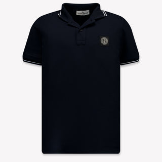 Stone Island Kinder Jongens Polo In Navy