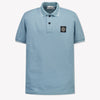 Stone Island Kids Boys Polo  Light Blue