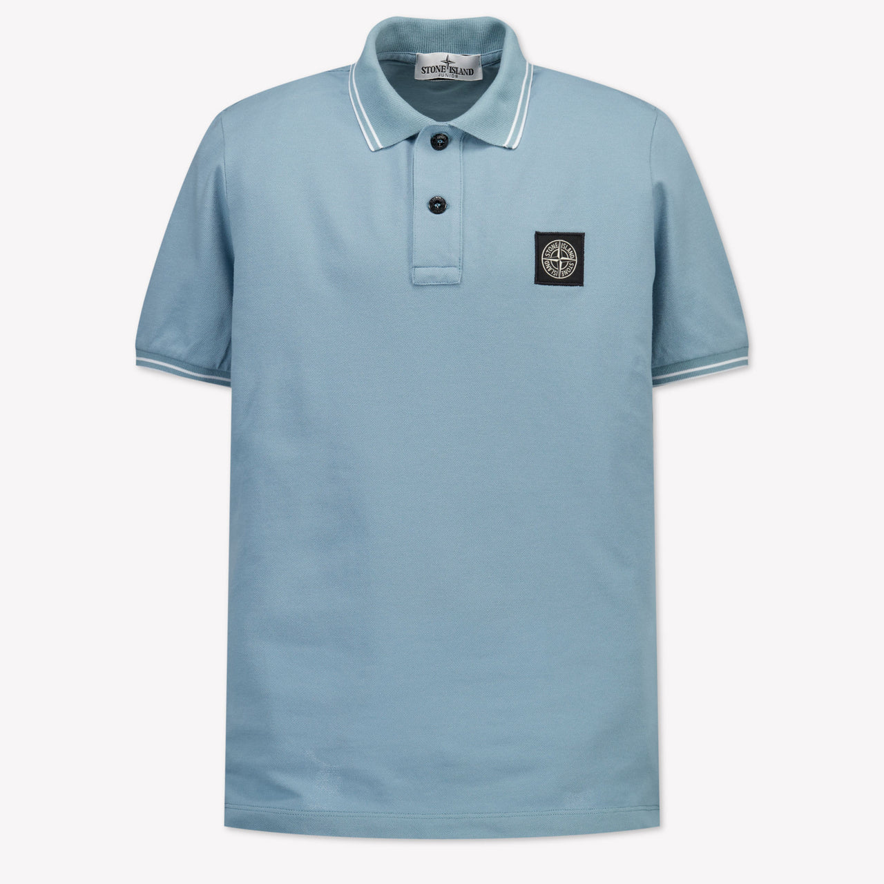 Stone Island Kids Boys Polo  Light Blue