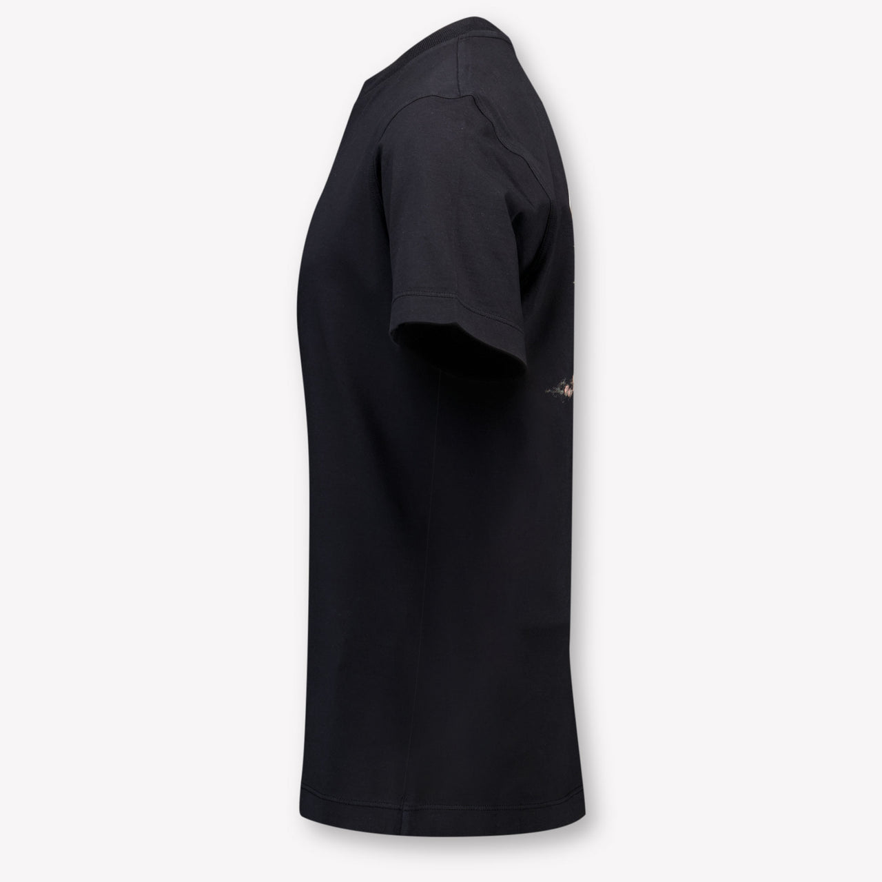 Stone Island Kids Boys  T-Shirt Black