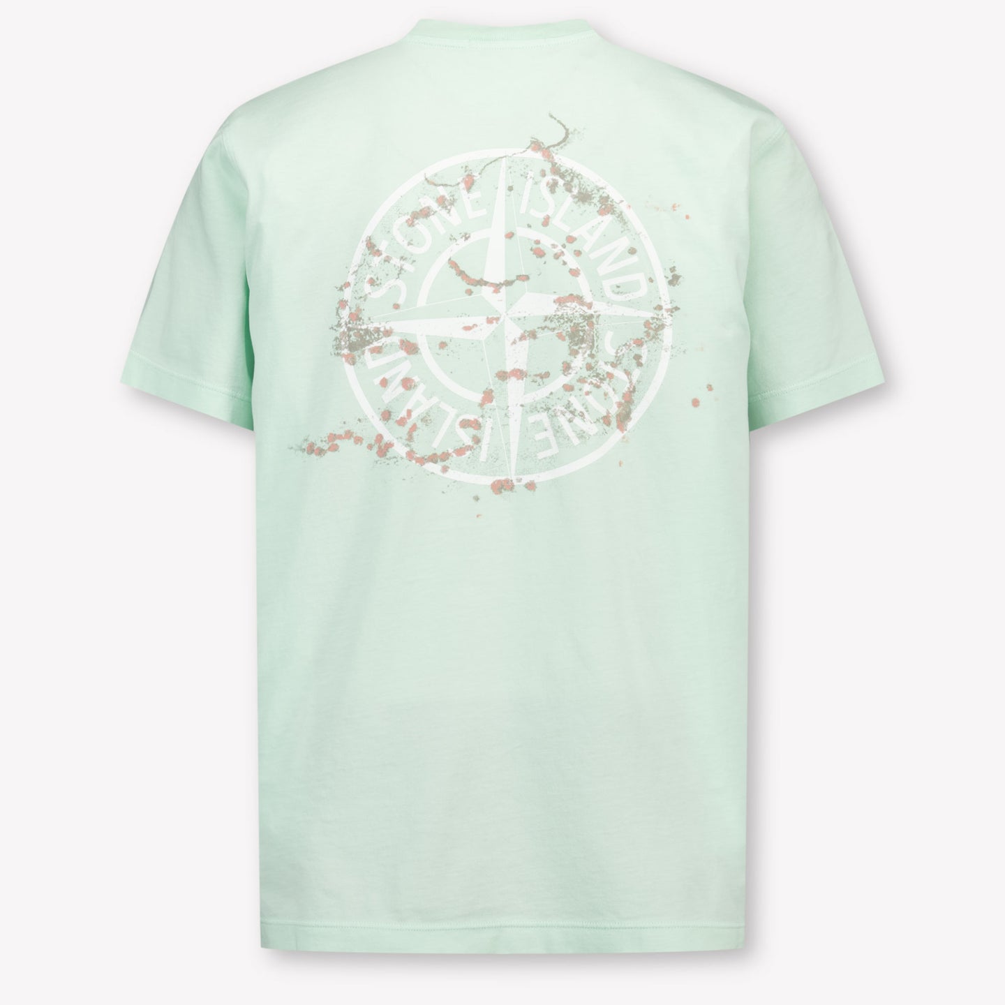 Stone Island Kinder Jongens T-Shirt In Mint