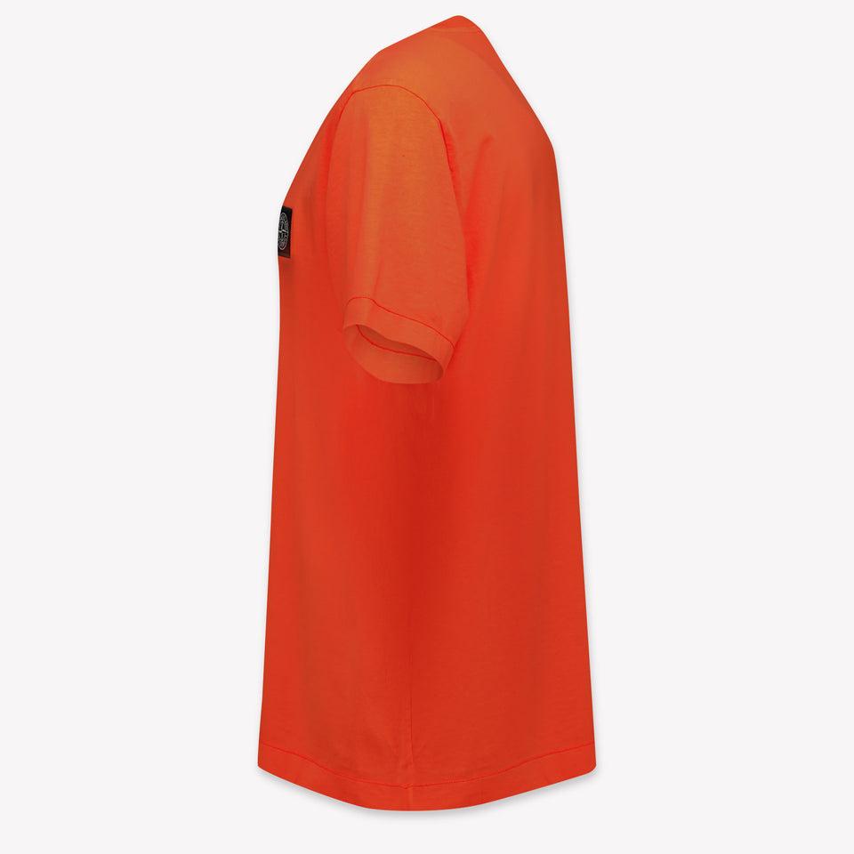 Stone Island Children's boys in t-shirt Red