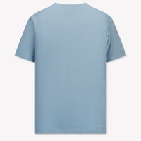 Stone Island Kids Boys  T-Shirt Light Blue