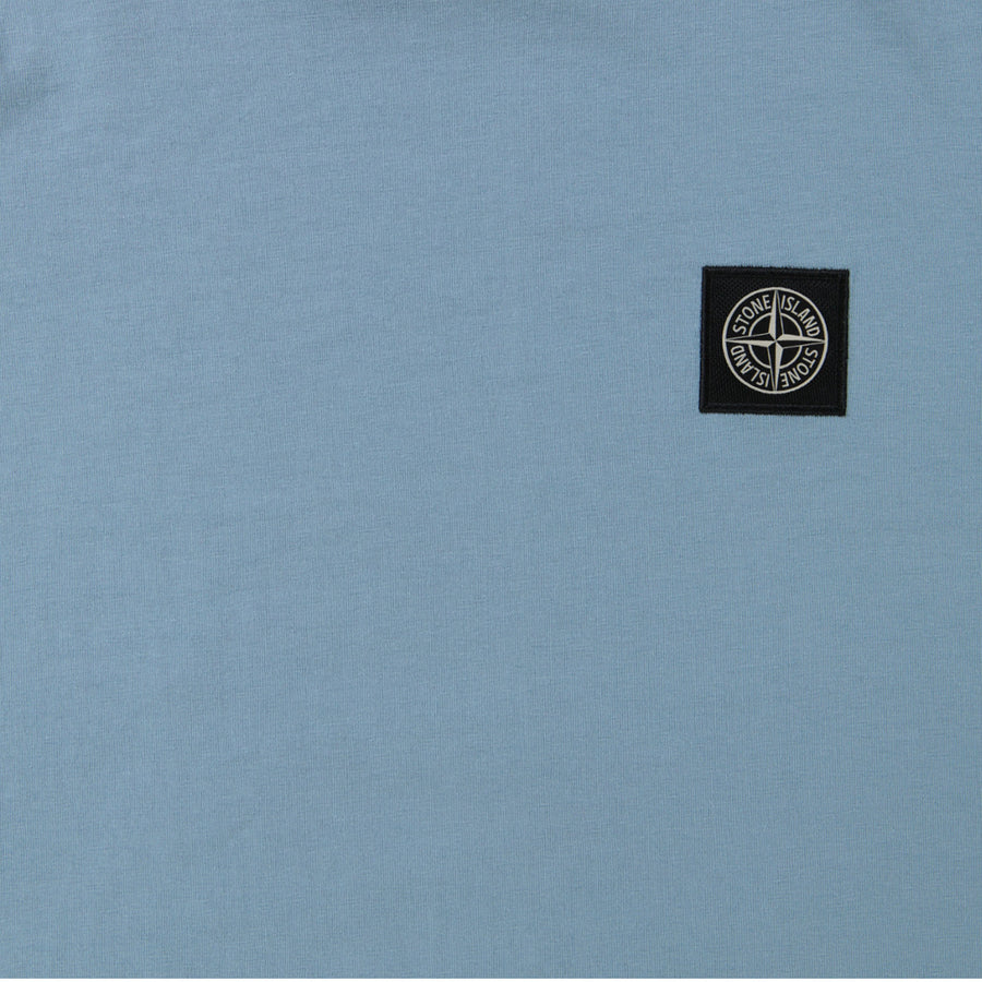 Stone Island Kids Boys  T-Shirt Light Blue