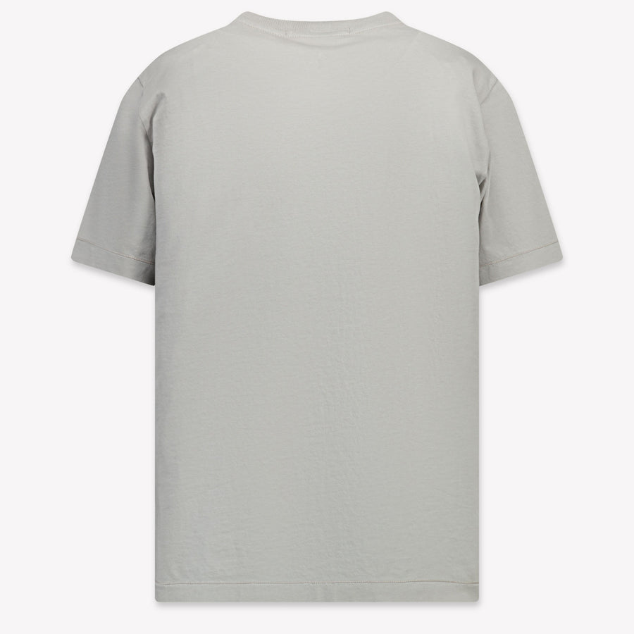Stone Island Kids Boys  T-Shirt Gray