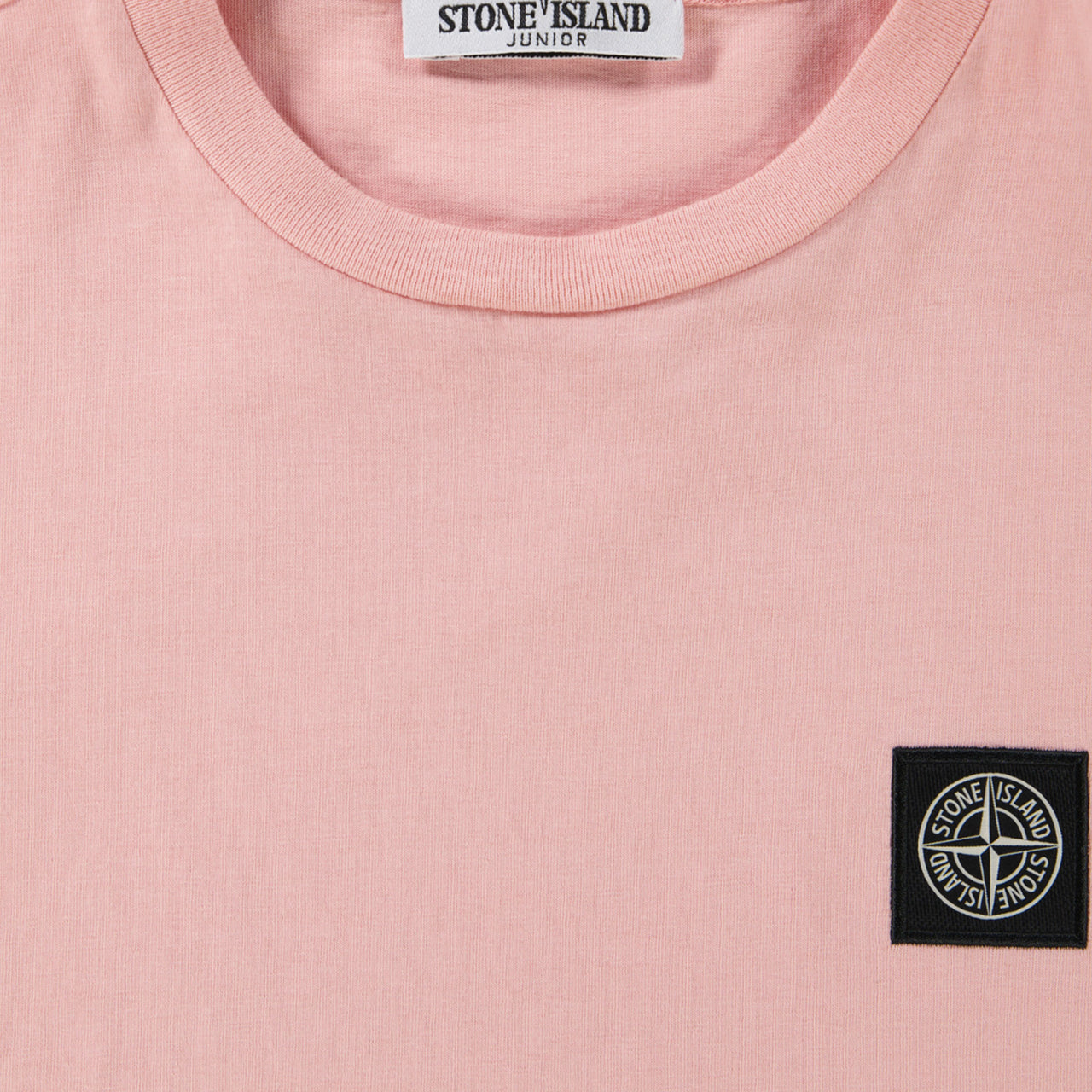 Stone Island Kids Boys  T-Shirt Pink