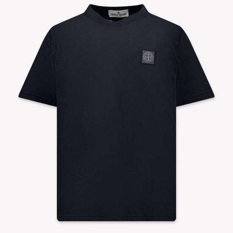 Stone Island Kids Boys  T-Shirt Navy