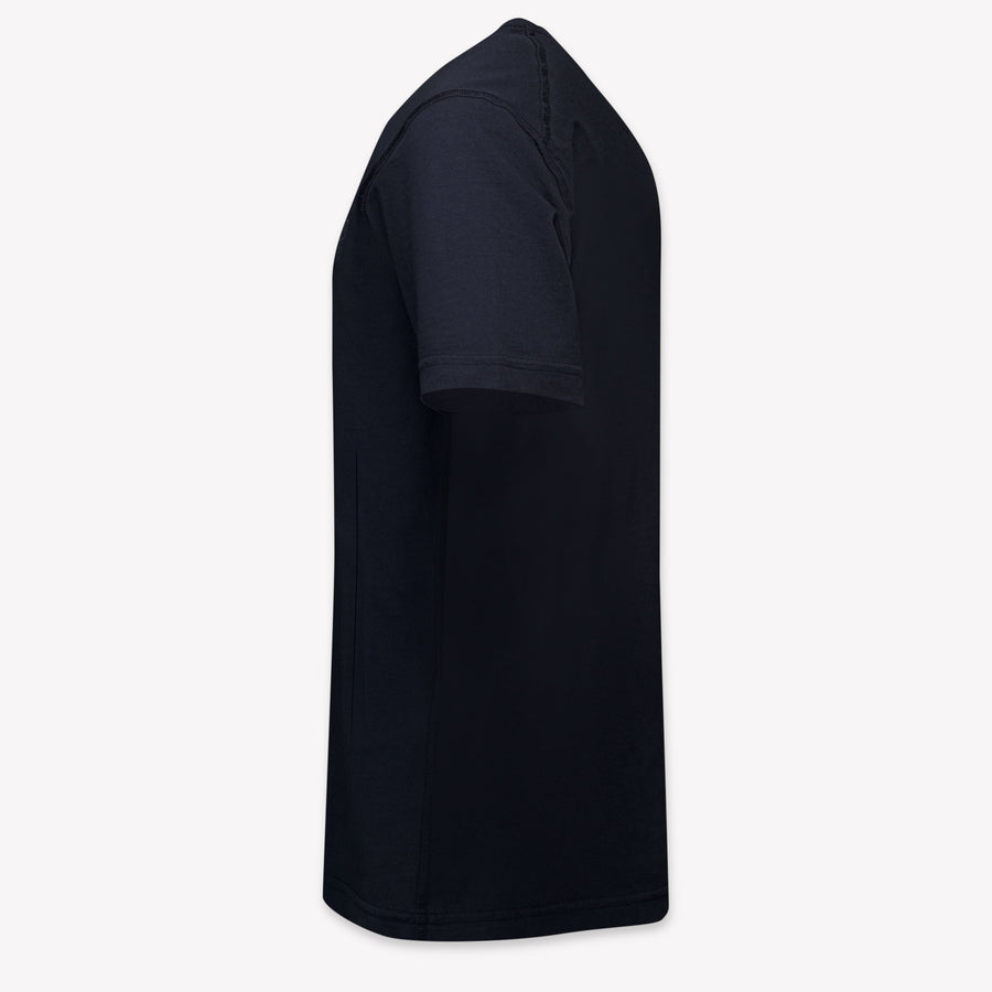 Stone Island Kids Boys  T-Shirt Navy