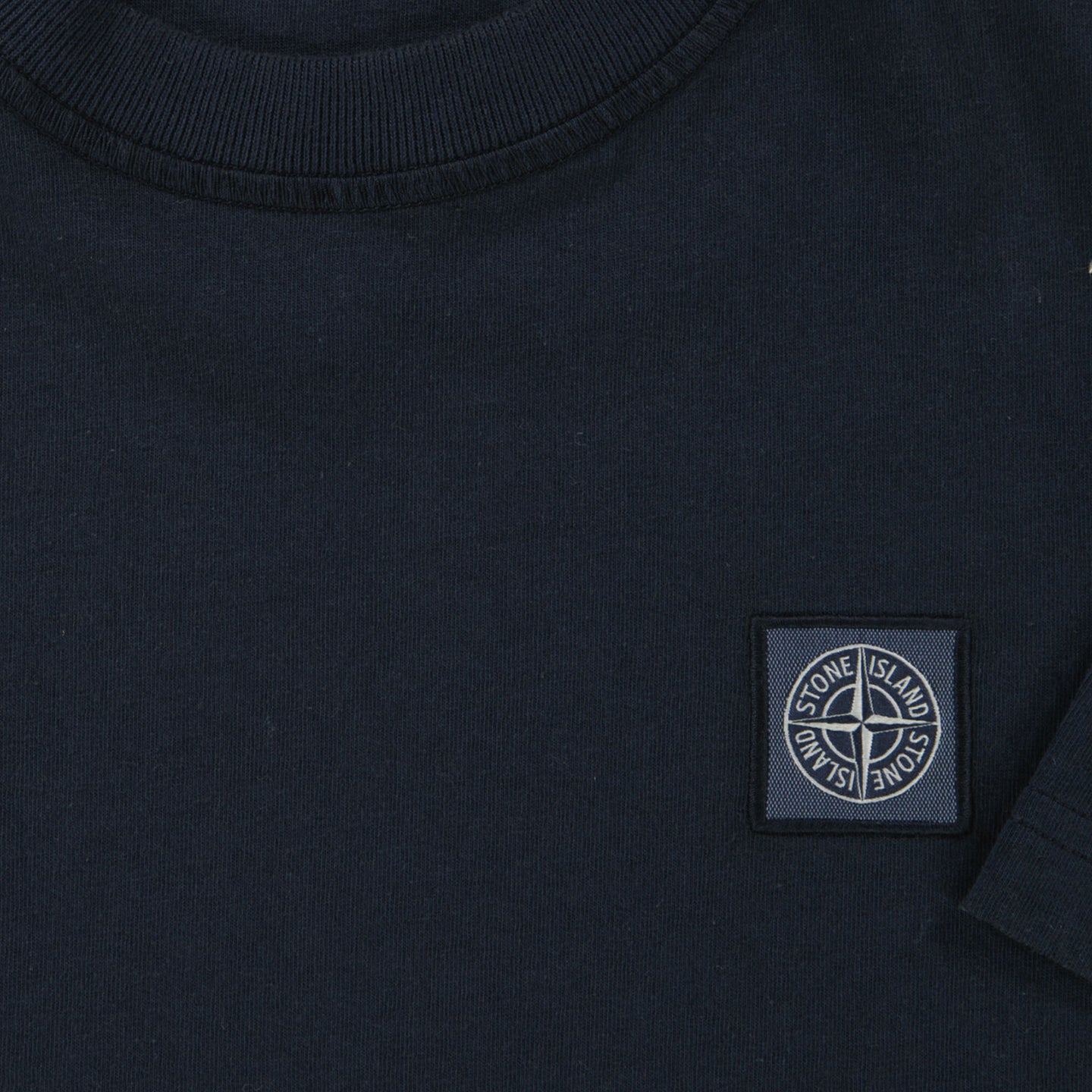 Stone Island Kinder Jongens T-Shirt In Navy