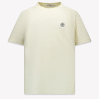 Stone Island Kids Boys  T-Shirt Offwhite