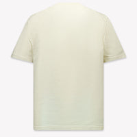Stone Island Kids Boys  T-Shirt Offwhite