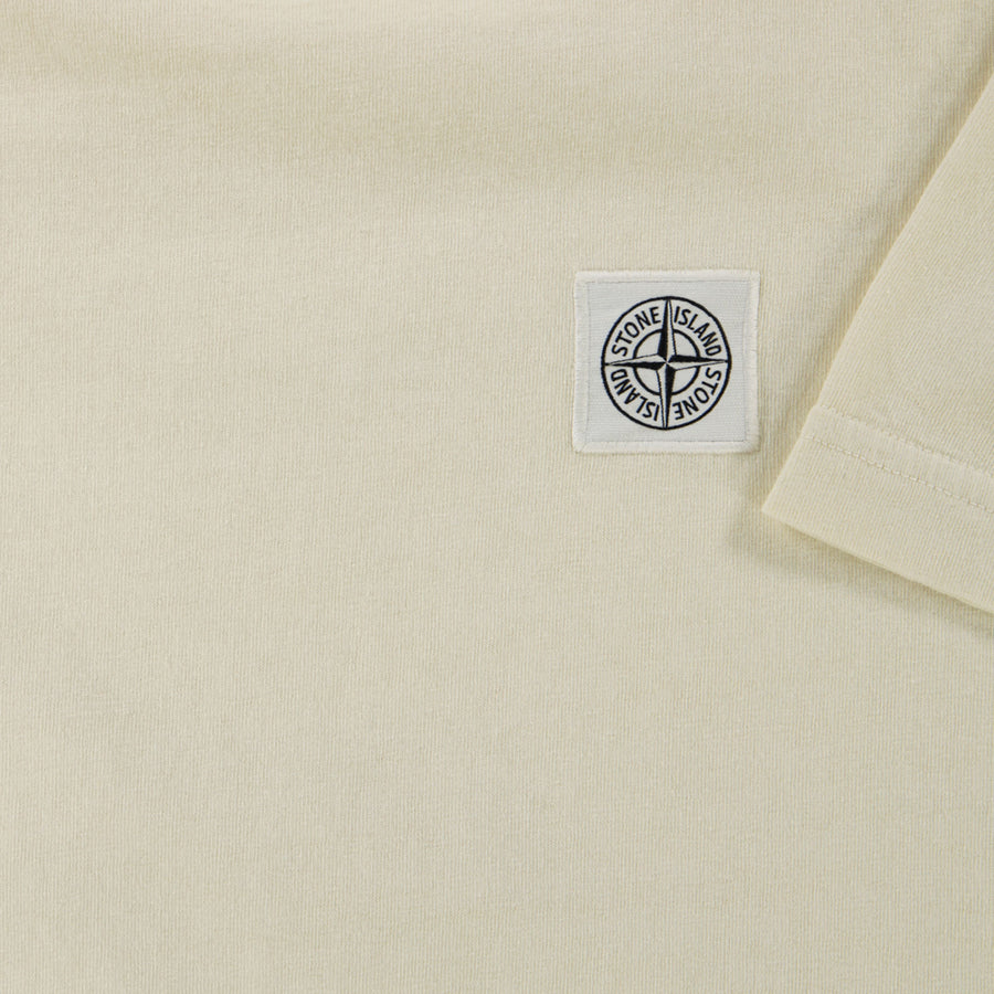 Stone Island Kids Boys  T-Shirt Offwhite