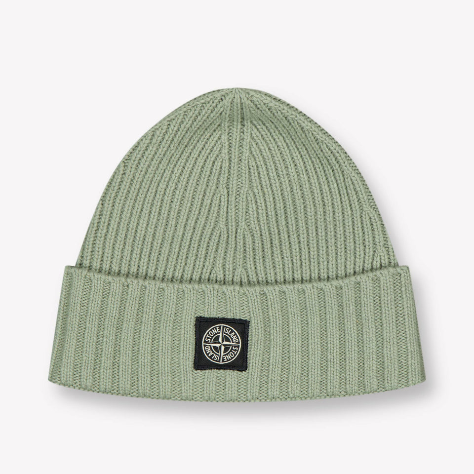 Stone Island Kinder Jongens Muts In Taupe
