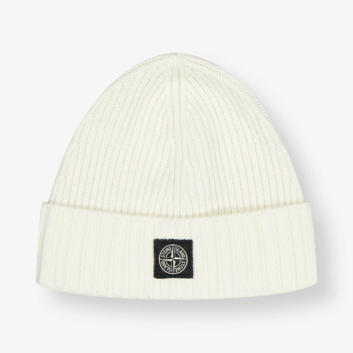 Stone Island Kinder Jongens Muts In Off White
