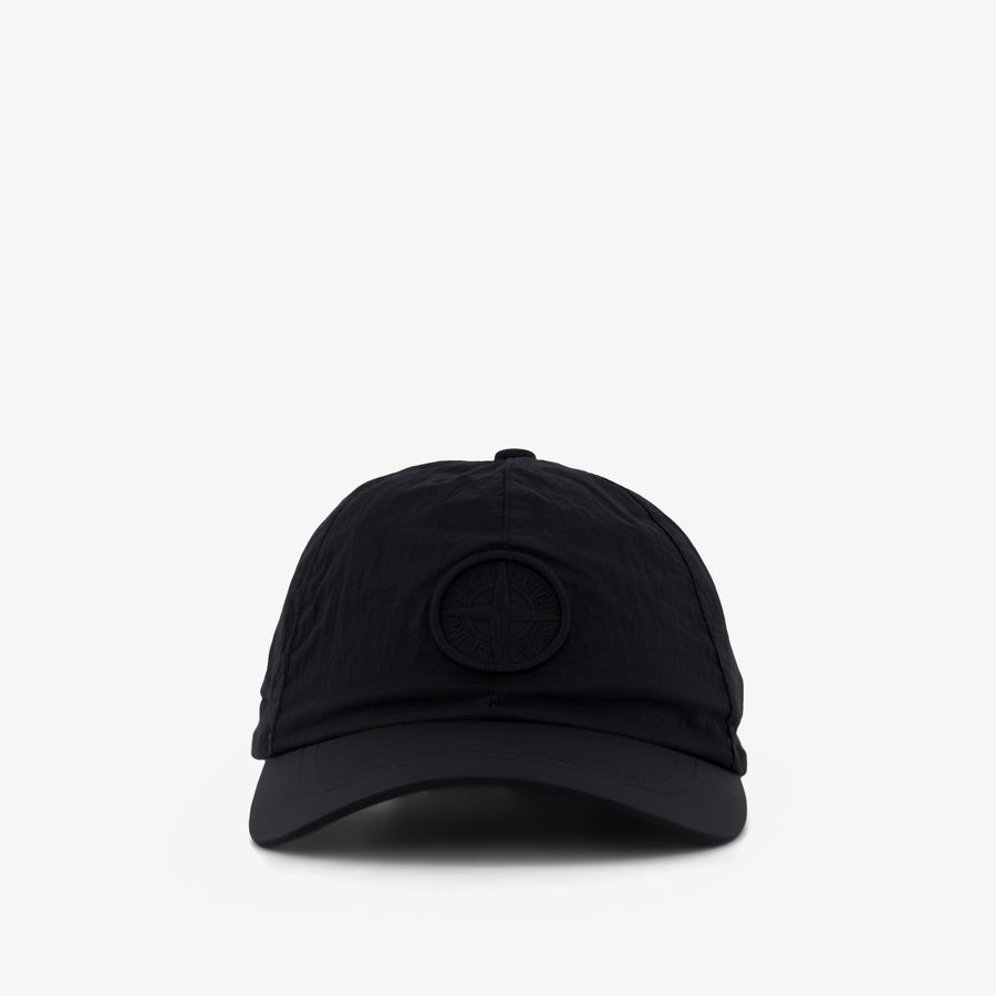 Stone Island Kids Boys Cap  Black