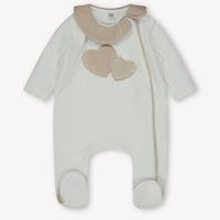 First Baby Meisjes Boxpakje In Wit