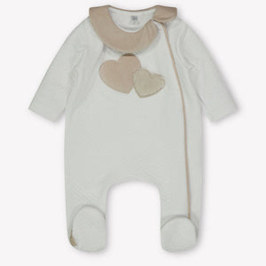 First Baby Meisjes Boxpakje In Wit