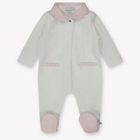 First Baby Meisjes Boxpakje In Wit