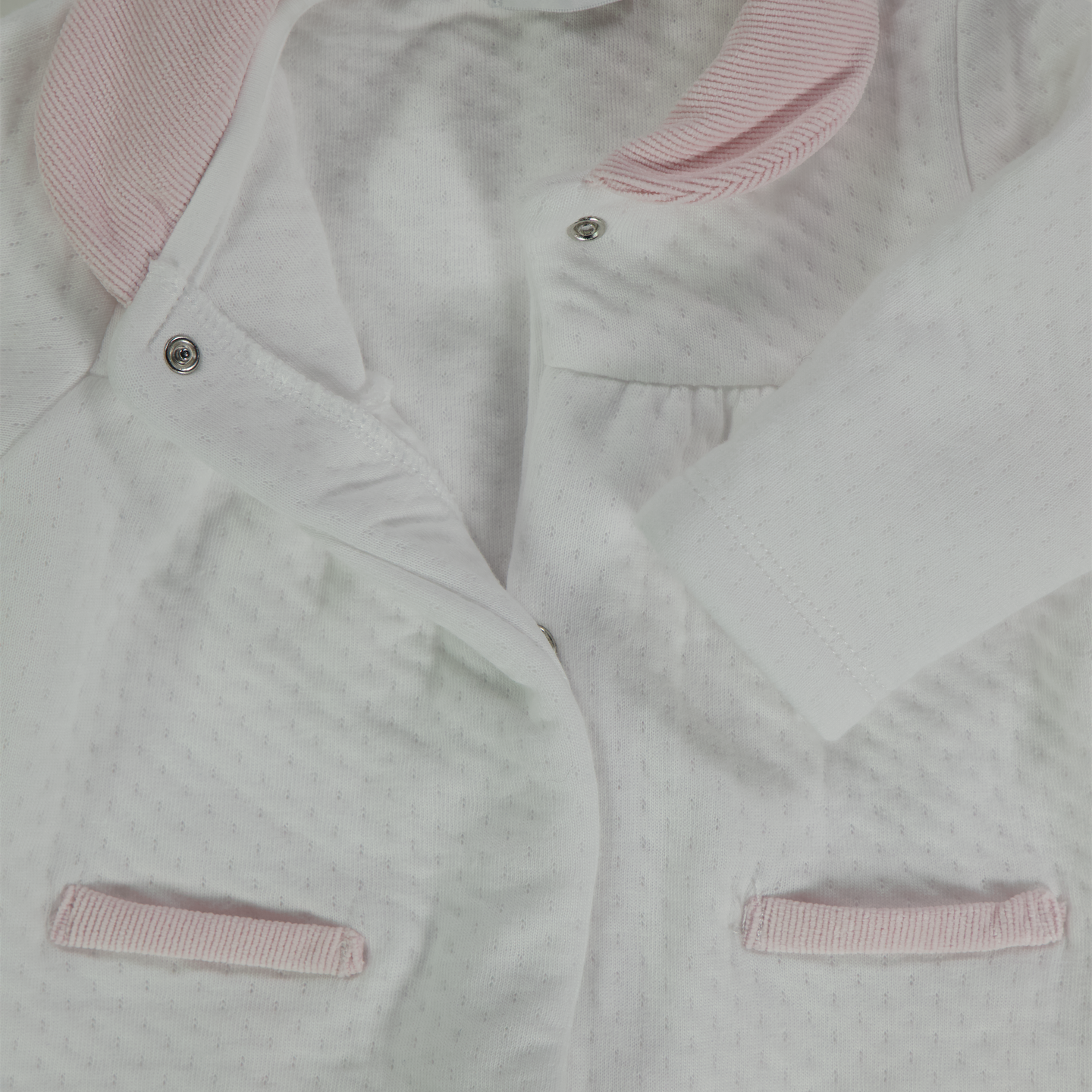 First Baby Meisjes Boxpakje In Wit