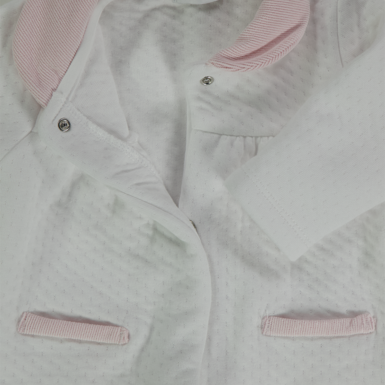 First Baby Meisjes Boxpakje In Wit