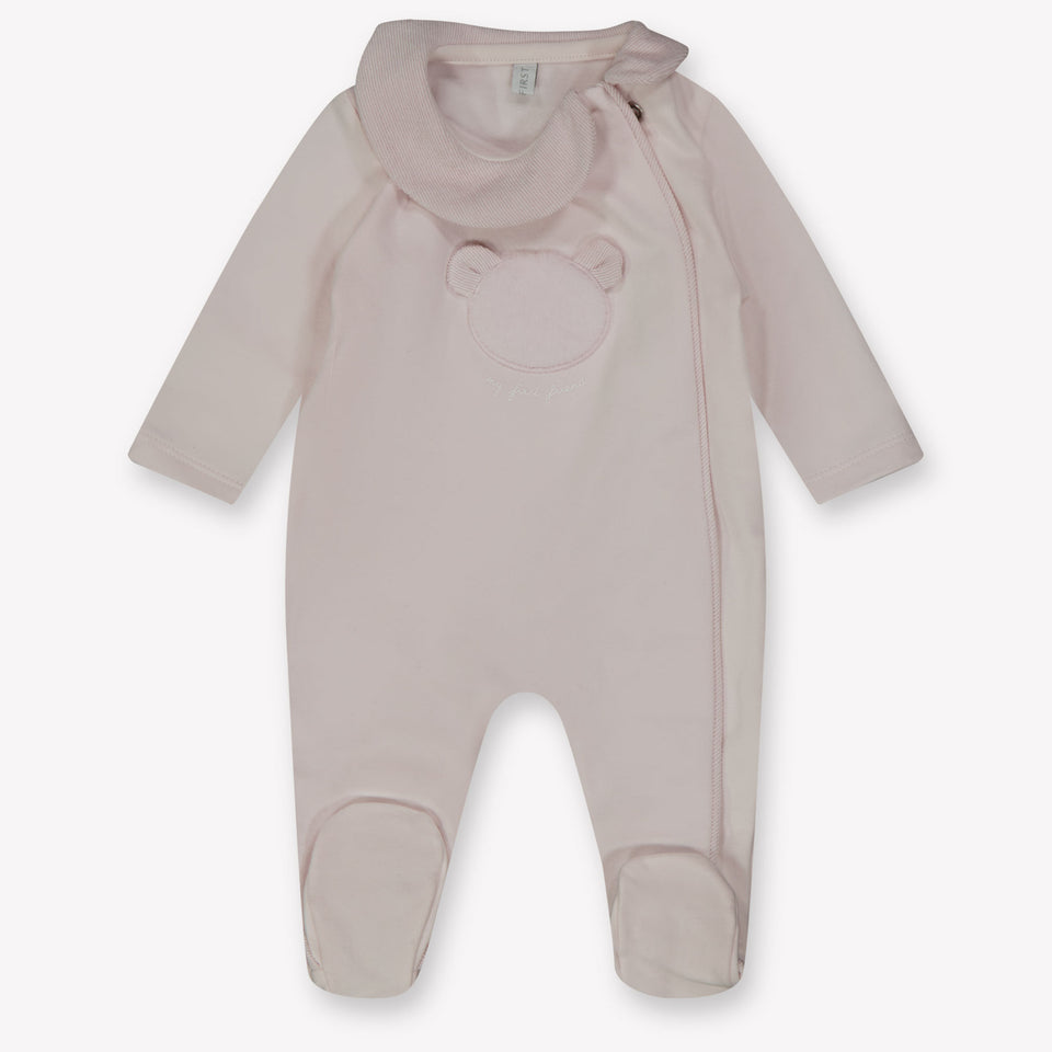 First Baby Girls Playsuit  Light Pink