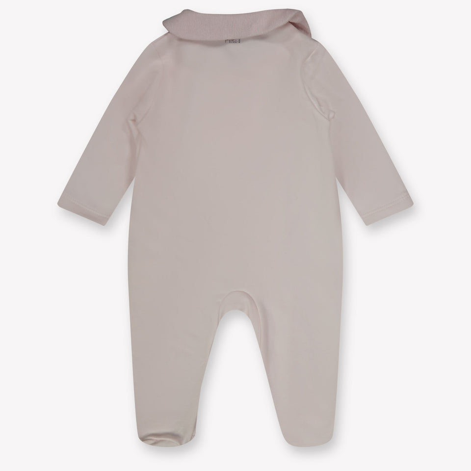 First Baby Girls Playsuit  Light Pink