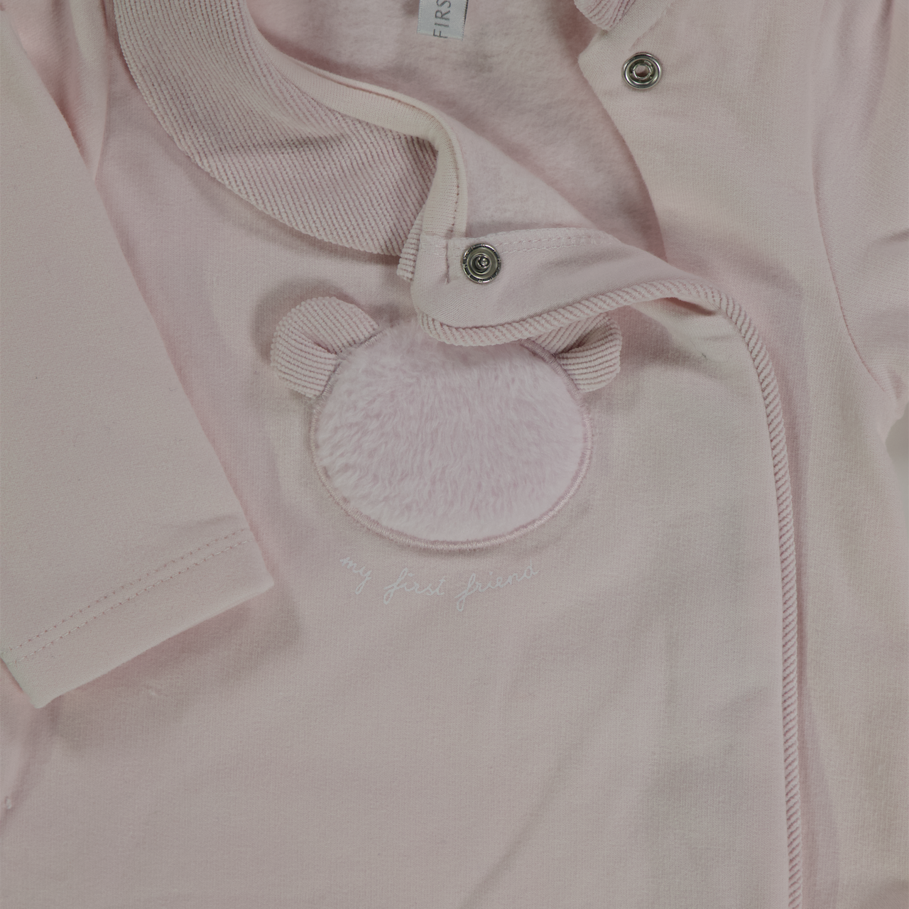 First Baby Meisjes Boxpakje In Licht Roze