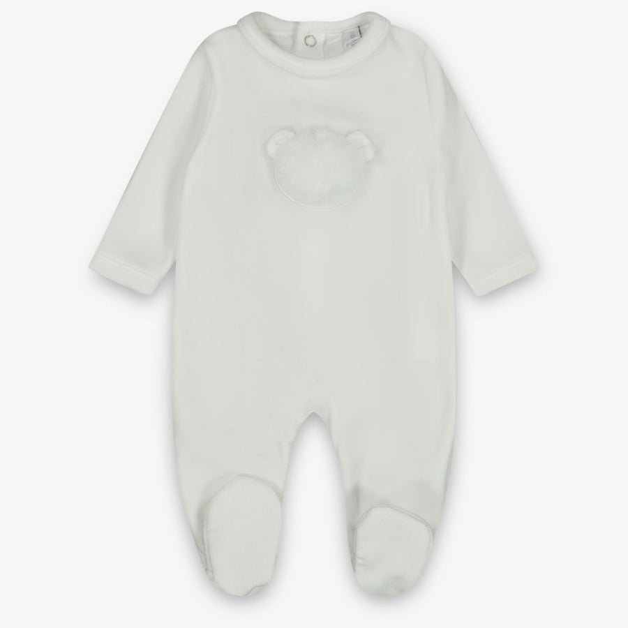First Baby Unisex Romper in Off-White