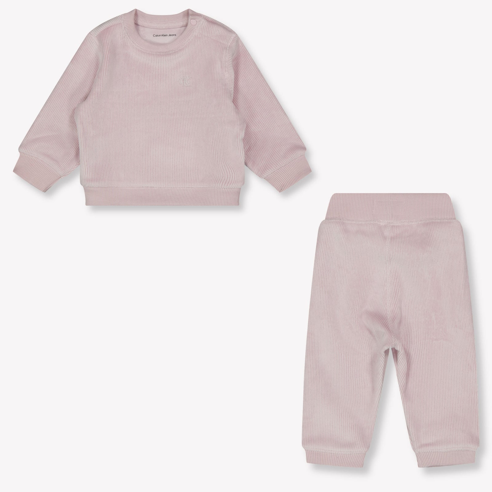 Calvin Klein Baby Unisex Tracksuit  Light Pink