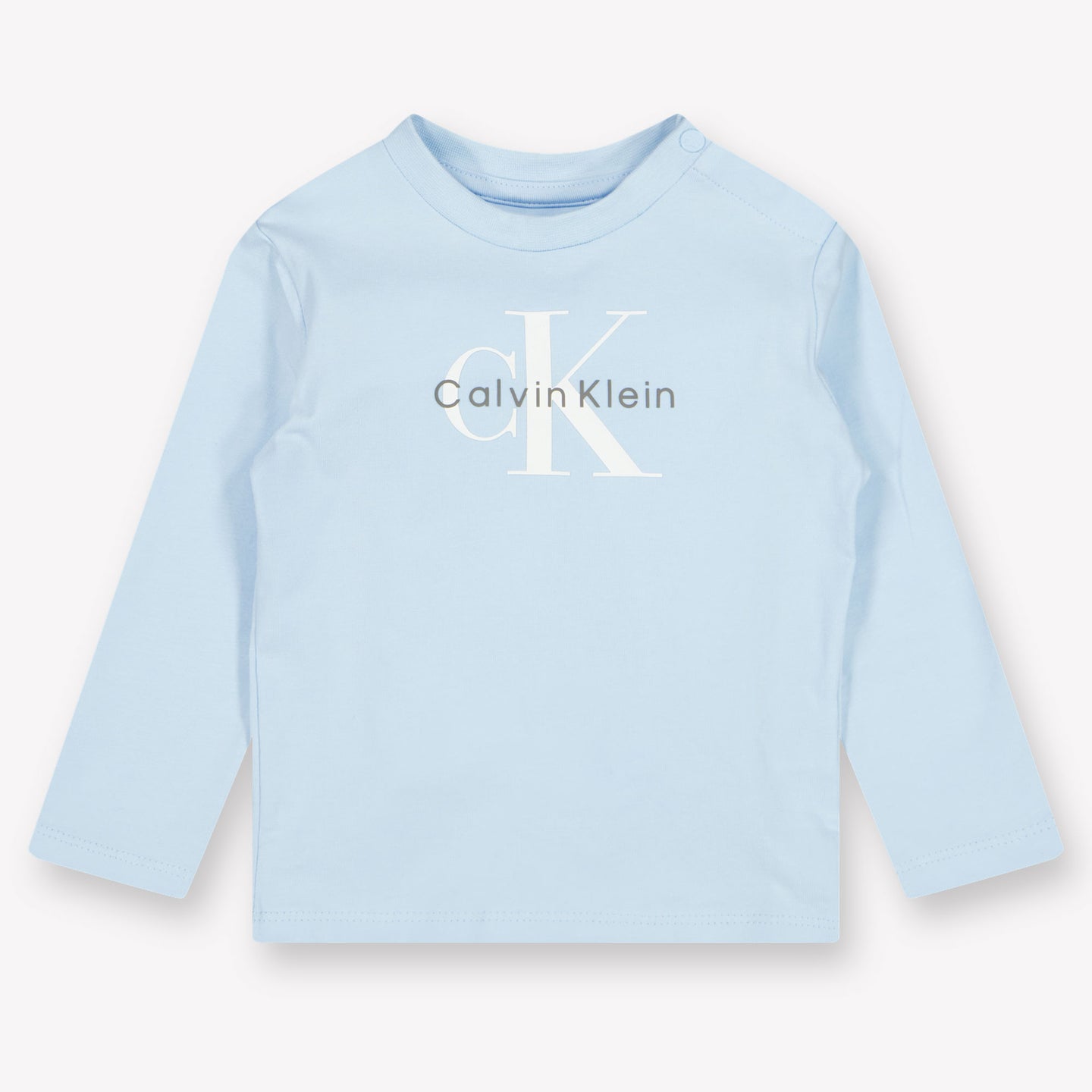 Calvin Klein Baby Unisex T-Shirt  Light Blue