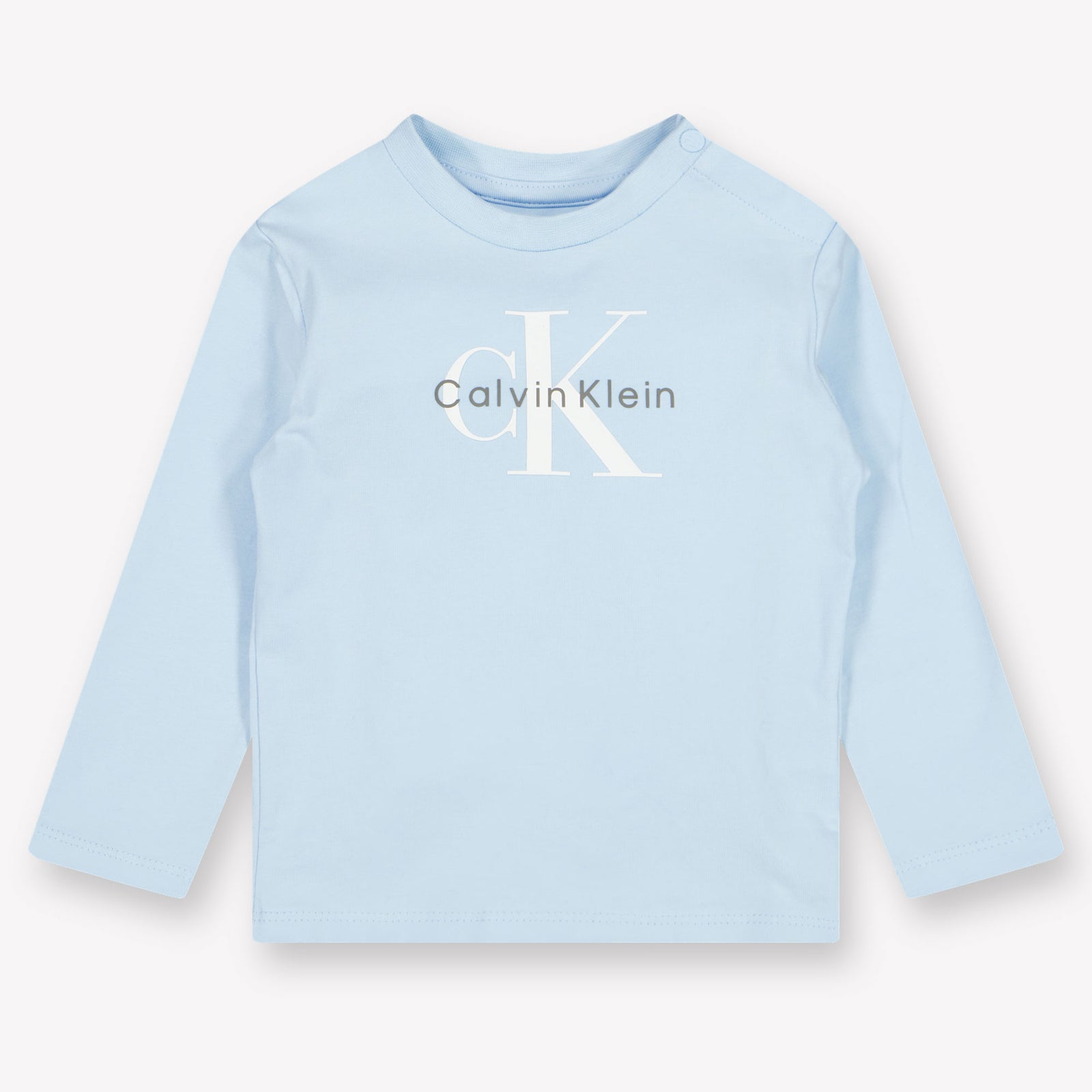 Calvin Klein Baby Unisex T-Shirt  Light Blue