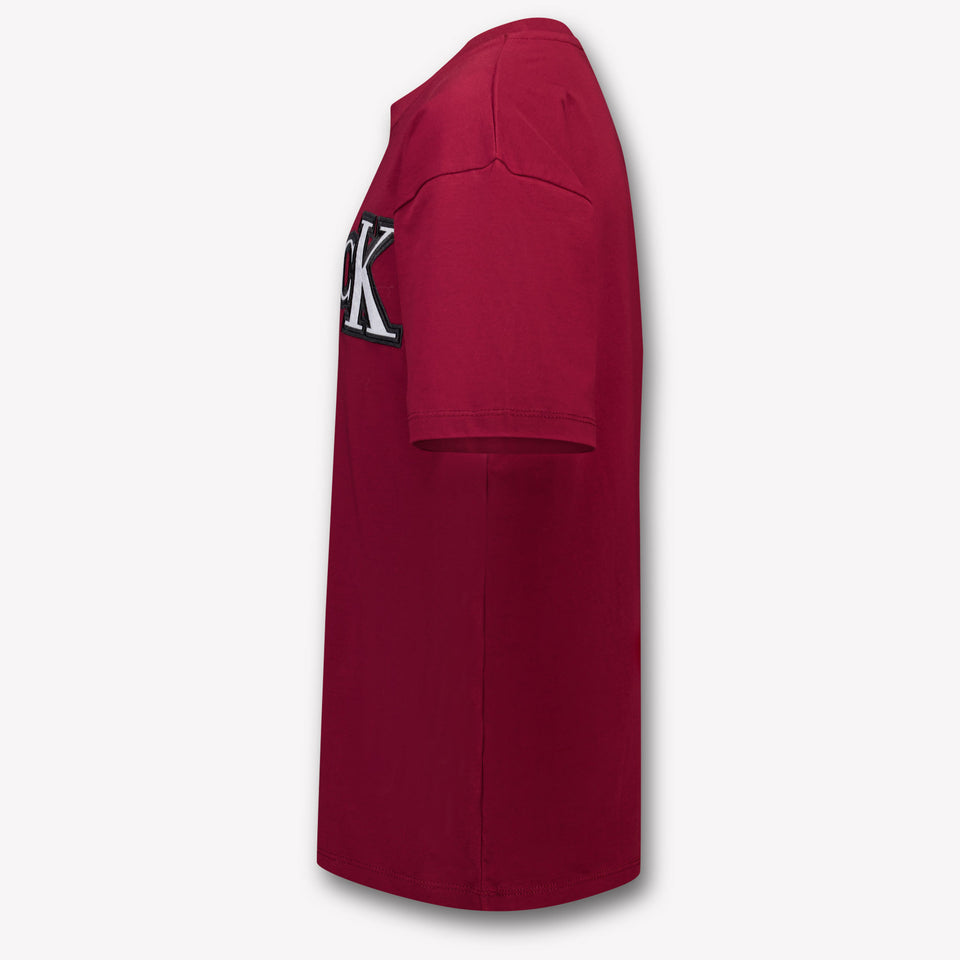 Calvin Klein Kids Boys  T-Shirt Bordeaux