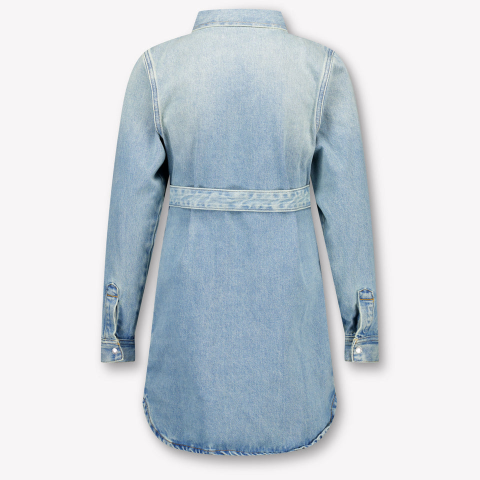 Calvin Klein Kids Girls Dress Blue