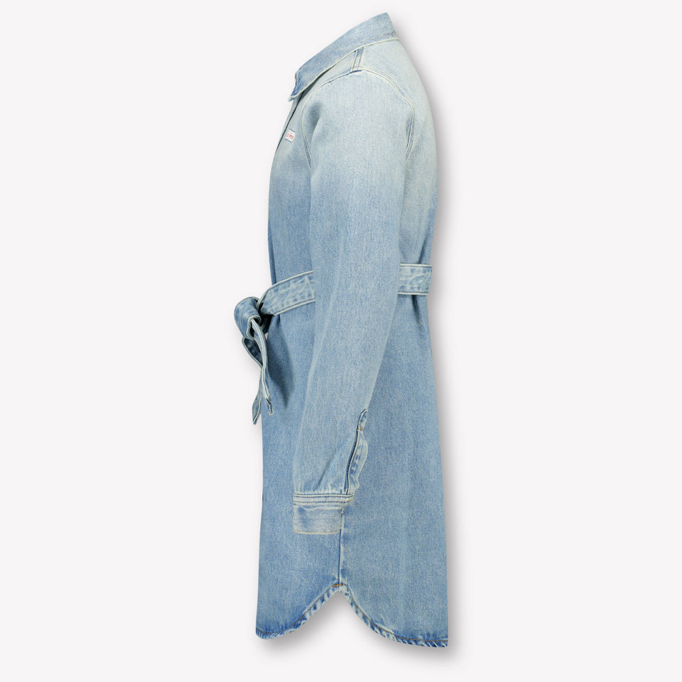 Calvin Klein Kids Girls Dress Blue