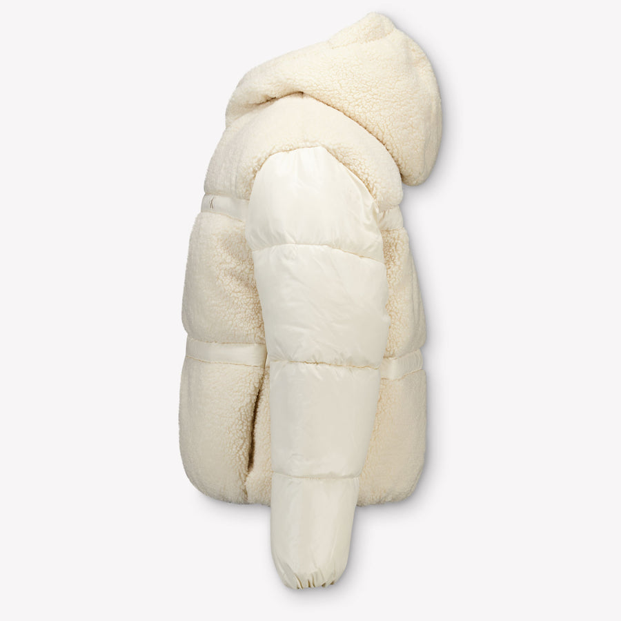 Calvin Klein Kids Girls Winter Coat  Offwhite