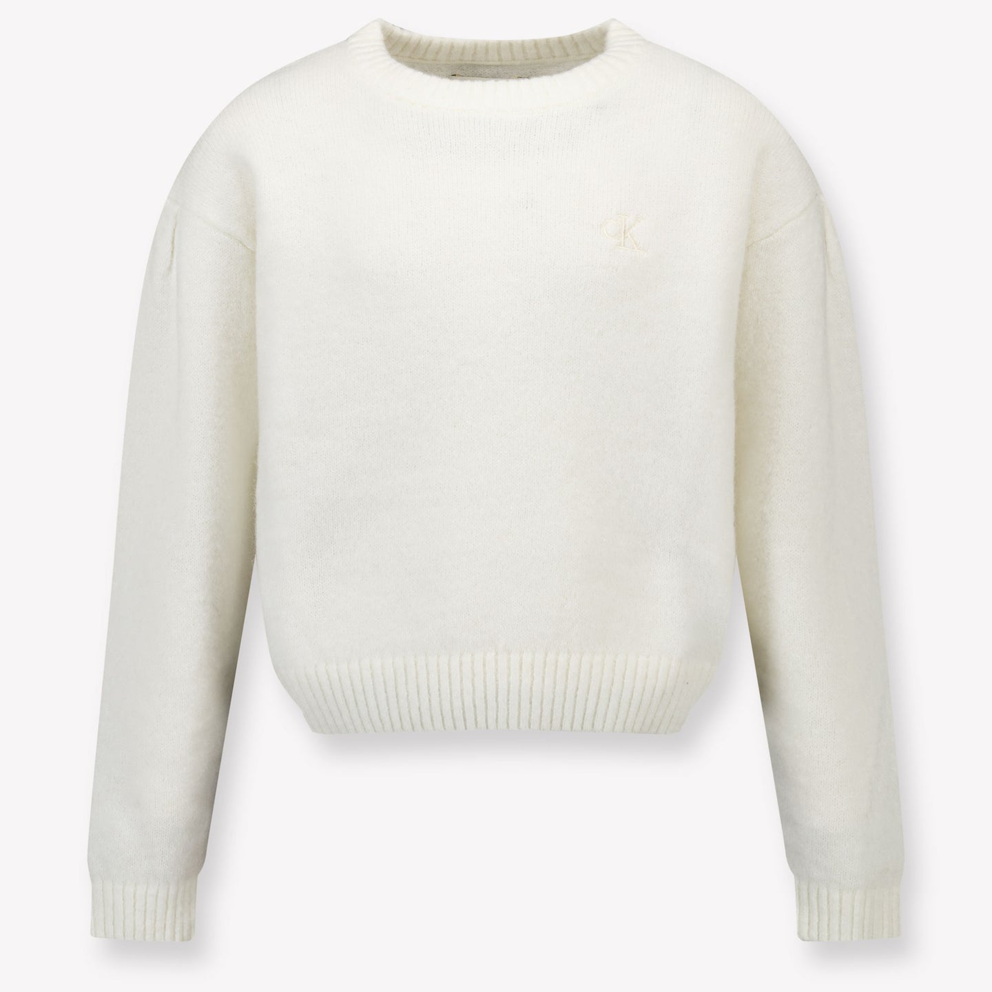 Calvin Klein Kinder Meisjes Trui In Off White