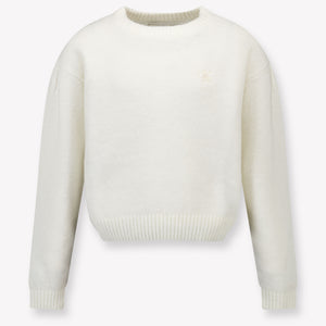 Calvin Klein Kids Girls Sweater Offwhite